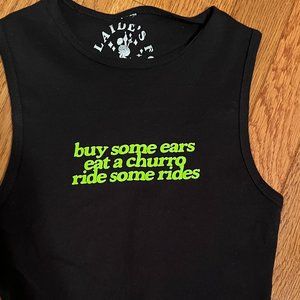 Park Rides & Good Vibes Cropped Tank